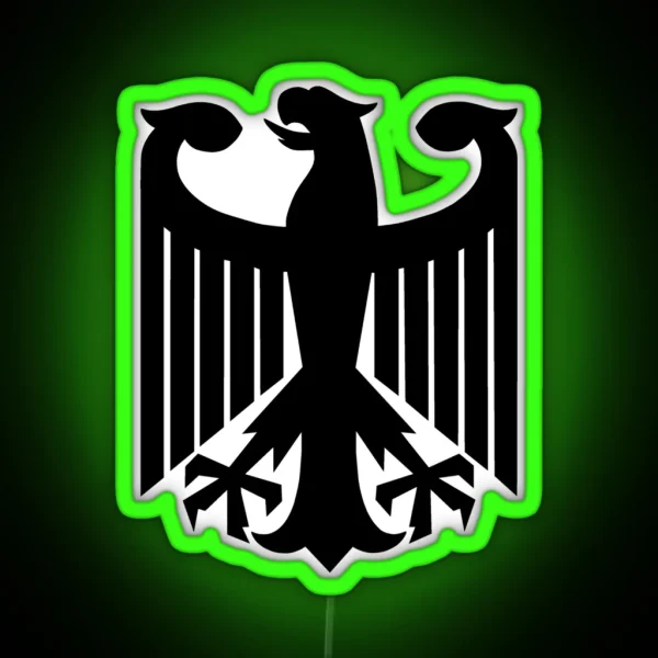 German Eagle RGB Neon Sign