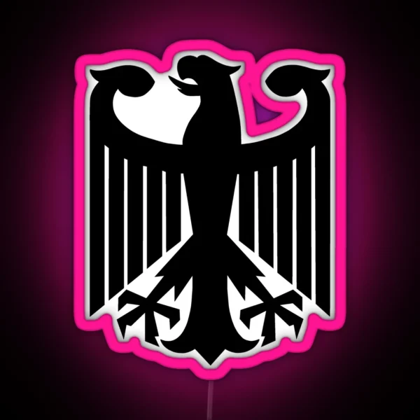 German Eagle RGB Neon Sign