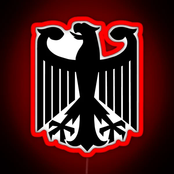 German Eagle RGB Neon Sign