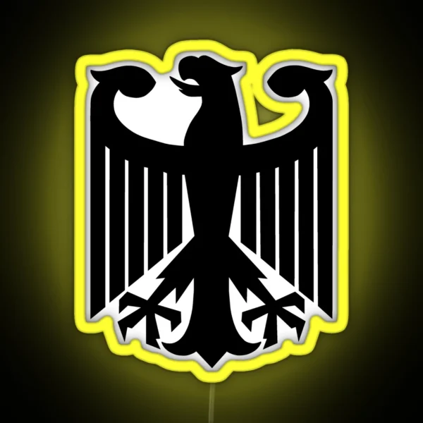 German Eagle RGB Neon Sign