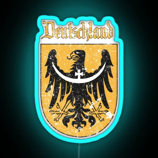 German Eagle RGB Neon Sign