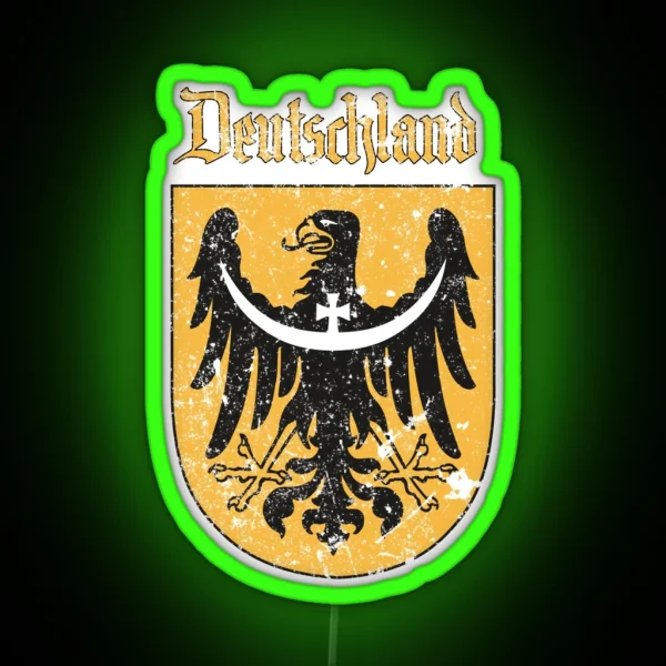 German Eagle RGB Neon Sign