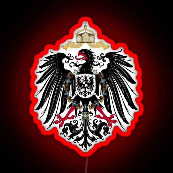 German Empire Eagle RGB Neon Sign