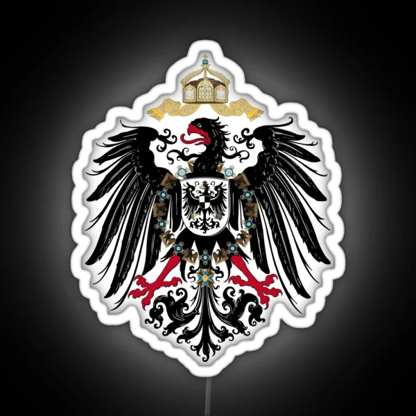 German Empire Eagle RGB Neon Sign