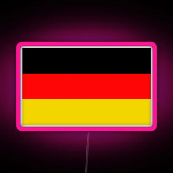 German Flag RGB Neon Sign