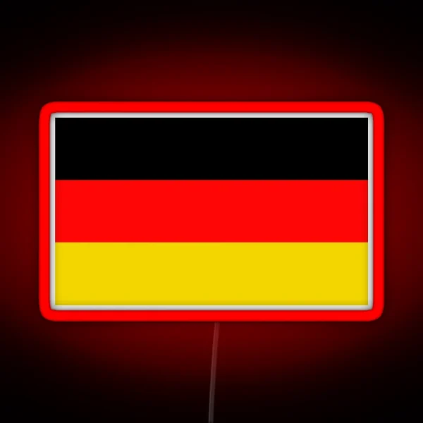 German Flag RGB Neon Sign