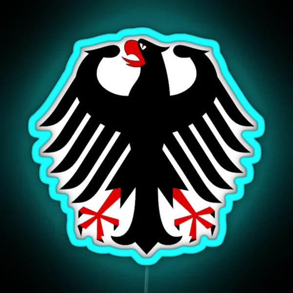 Germany Deutschland Bundesadler German Eagle RGB Neon Sign