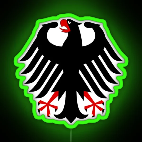 Germany Deutschland Bundesadler German Eagle RGB Neon Sign