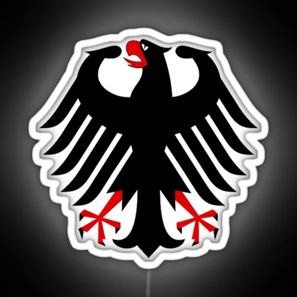 Germany Deutschland Bundesadler German Eagle RGB Neon Sign