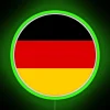 Germany Flag Rounded RGB Neon Sign - Image 3