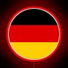 Germany Flag Rounded RGB Neon Sign