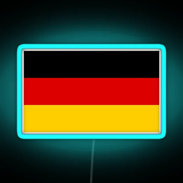 Germany German Flag RGB Neon Sign
