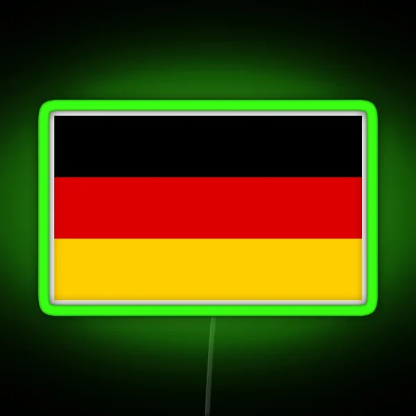 Germany German Flag RGB Neon Sign