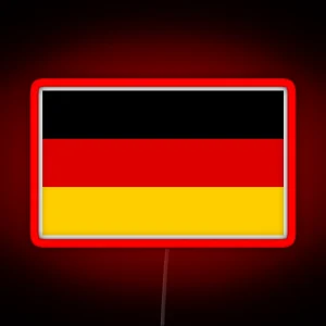 Germany German Flag RGB Neon Sign