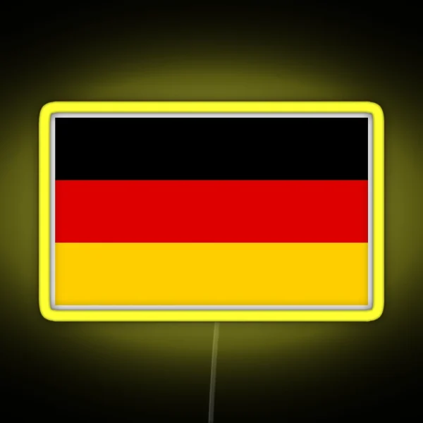 Germany German Flag RGB Neon Sign