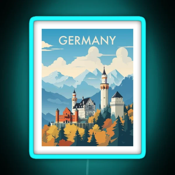 GERMANY RGB Neon Sign