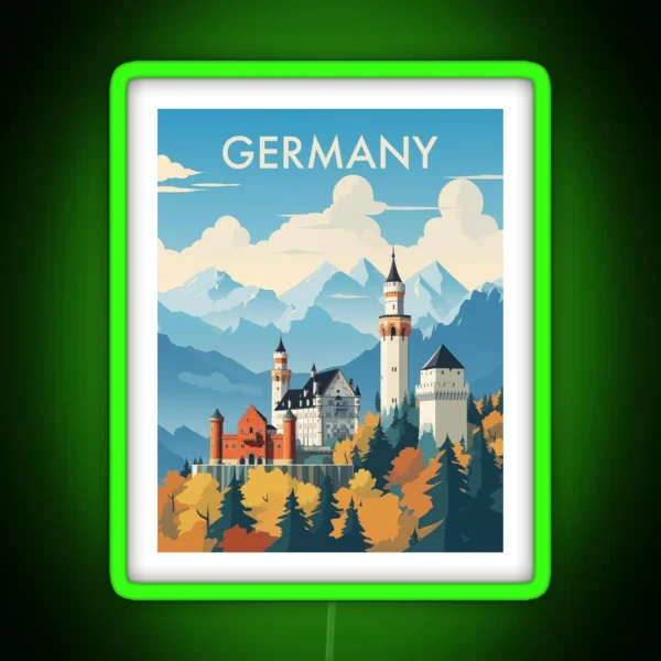 GERMANY RGB Neon Sign