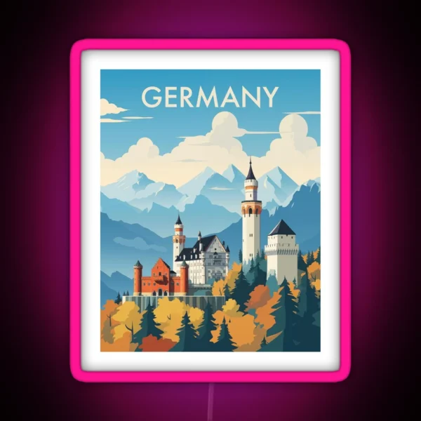 GERMANY RGB Neon Sign