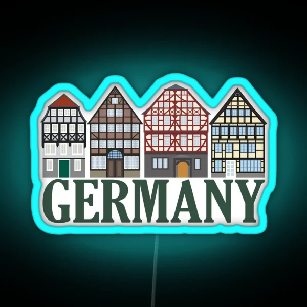 Germany RGB Neon Sign