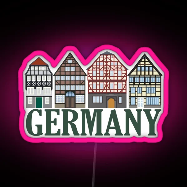 Germany RGB Neon Sign