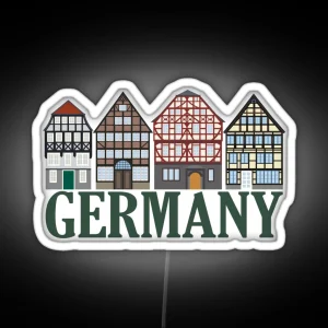 Germany RGB Neon Sign