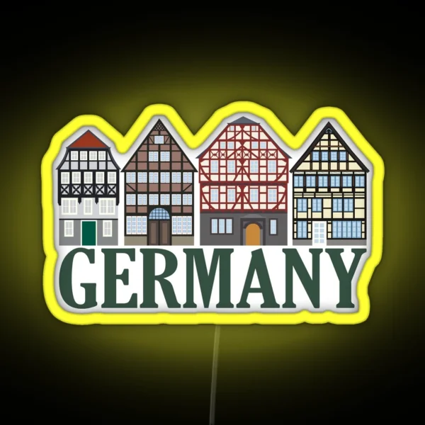 Germany RGB Neon Sign