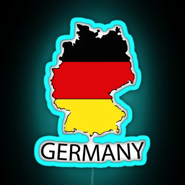 Germany RGB Neon Sign