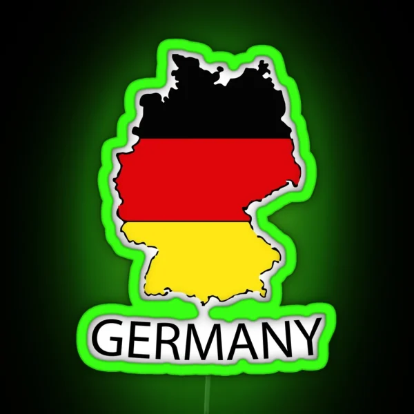 Germany RGB Neon Sign