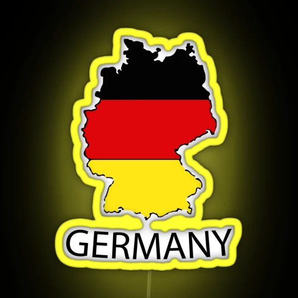 Germany RGB Neon Sign