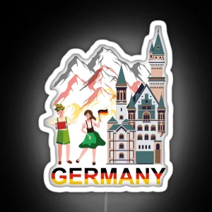 Germany RGB Neon Sign