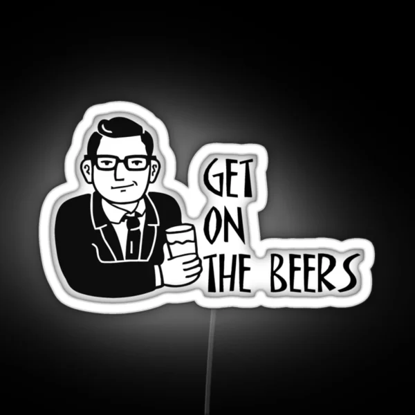 Get On The Beers 287 RGB Neon Sign