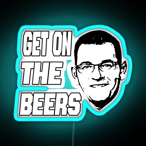 Get On The Beers Classic Led RGB Neon Sign