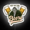 Get On The Beers Dan Andrews RGB Neon Sign - Image 4