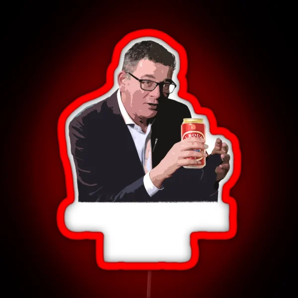 Get On The Beers Daniel Andrews Classic RGB Neon Sign