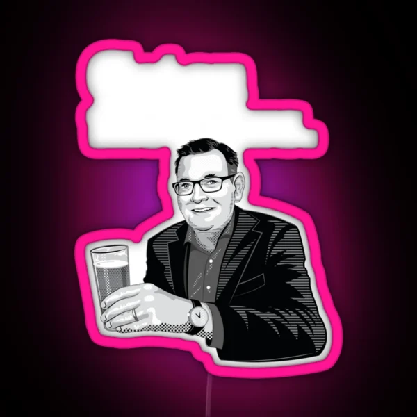 Get On The Beers Graphic Essential RGB Neon Sign