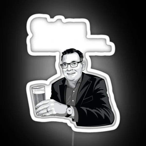 Get On The Beers Graphic Essential RGB Neon Sign