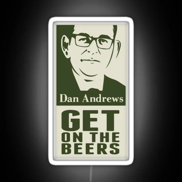 Get On The Beers Original Artwork RGB Neon Sign