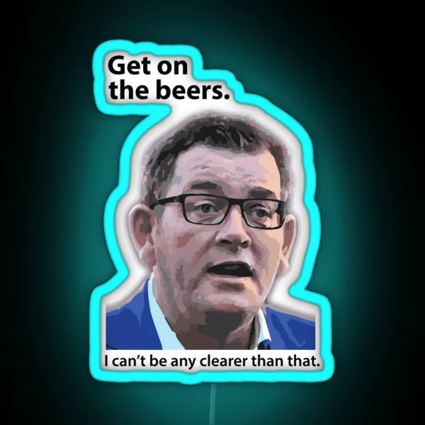 Get On The Beers RGB Neon Sign