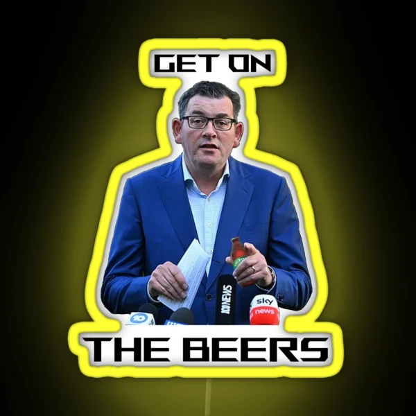 Get On The Beers RGB Neon Sign