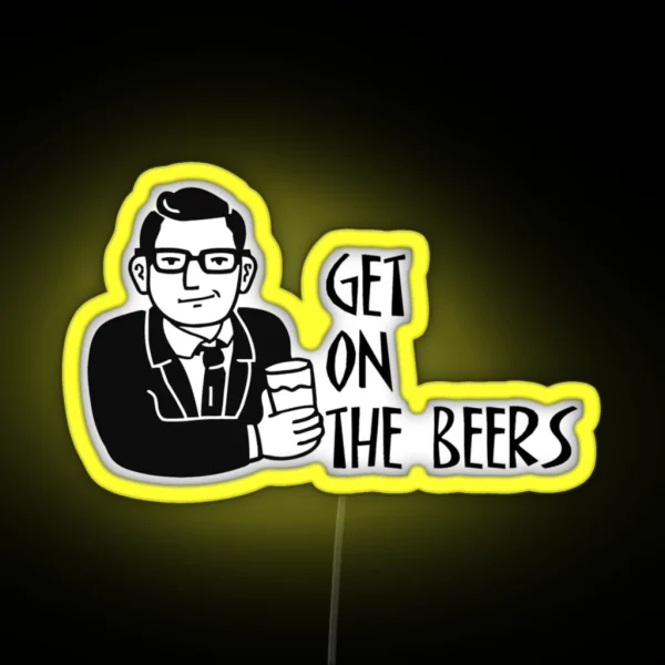 Get On The Beers RGB Neon Sign