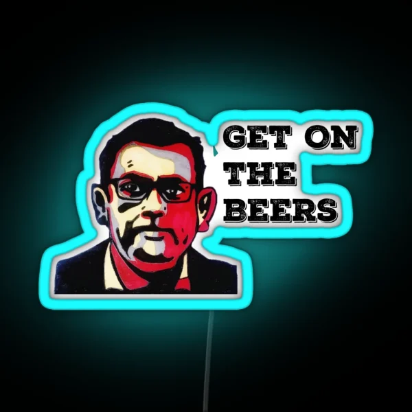 Get On The Beers RGB Neon Sign