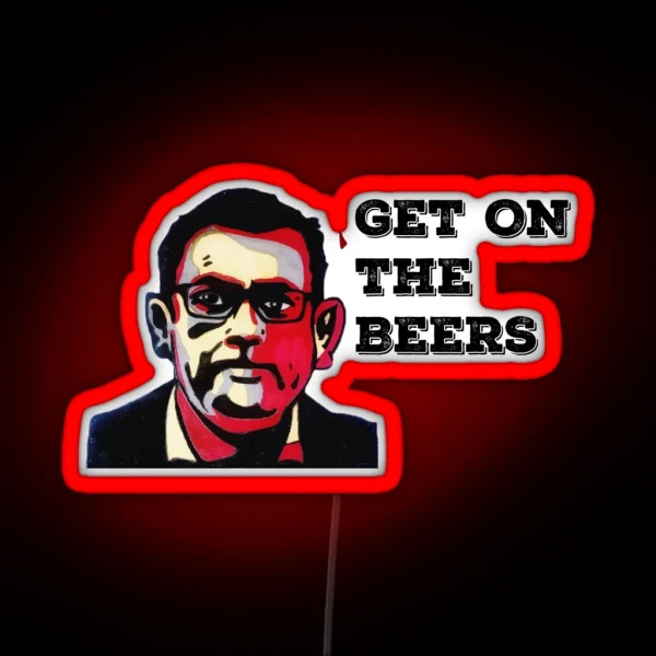 Get On The Beers RGB Neon Sign