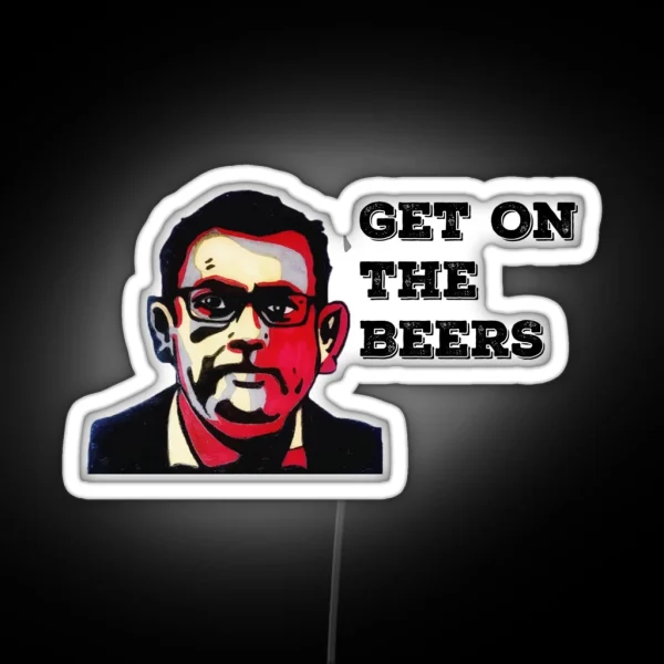 Get On The Beers RGB Neon Sign