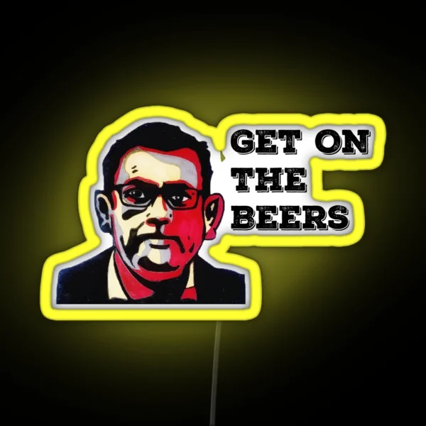 Get On The Beers RGB Neon Sign