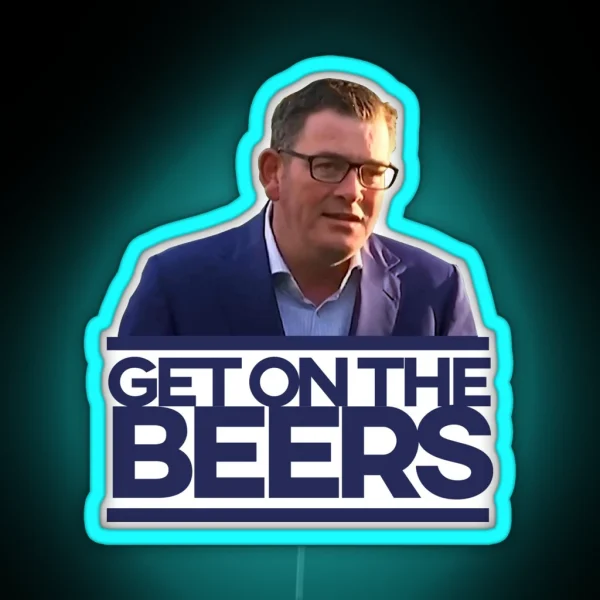 Get On The Beers RGB Neon Sign
