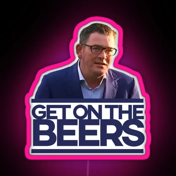 Get On The Beers RGB Neon Sign