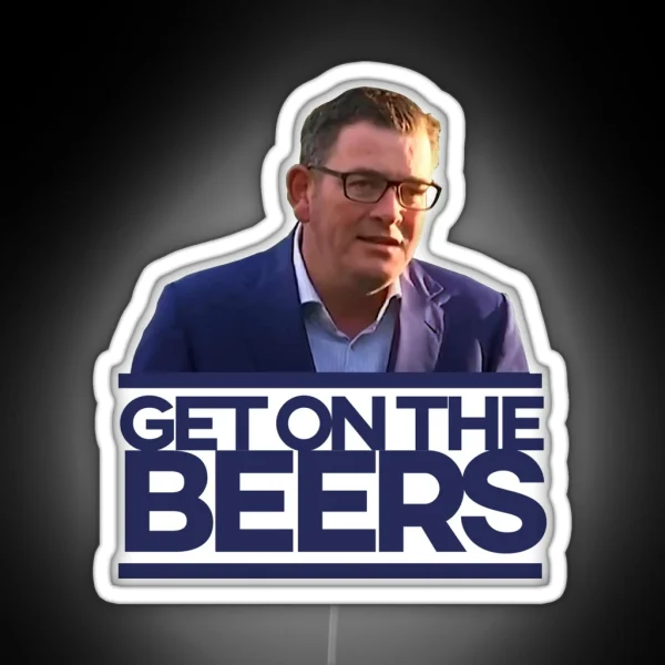Get On The Beers RGB Neon Sign