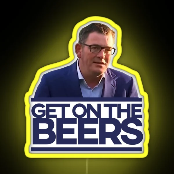 Get On The Beers RGB Neon Sign