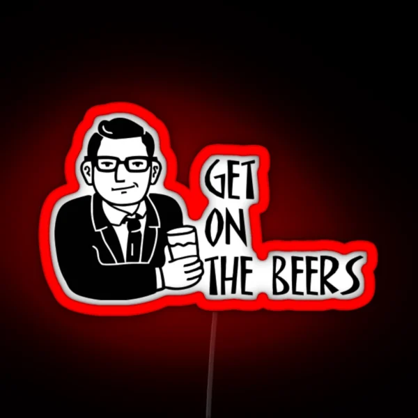 Get On The Beers RGB Neon Sign