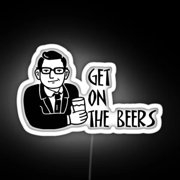 Get On The Beers RGB Neon Sign
